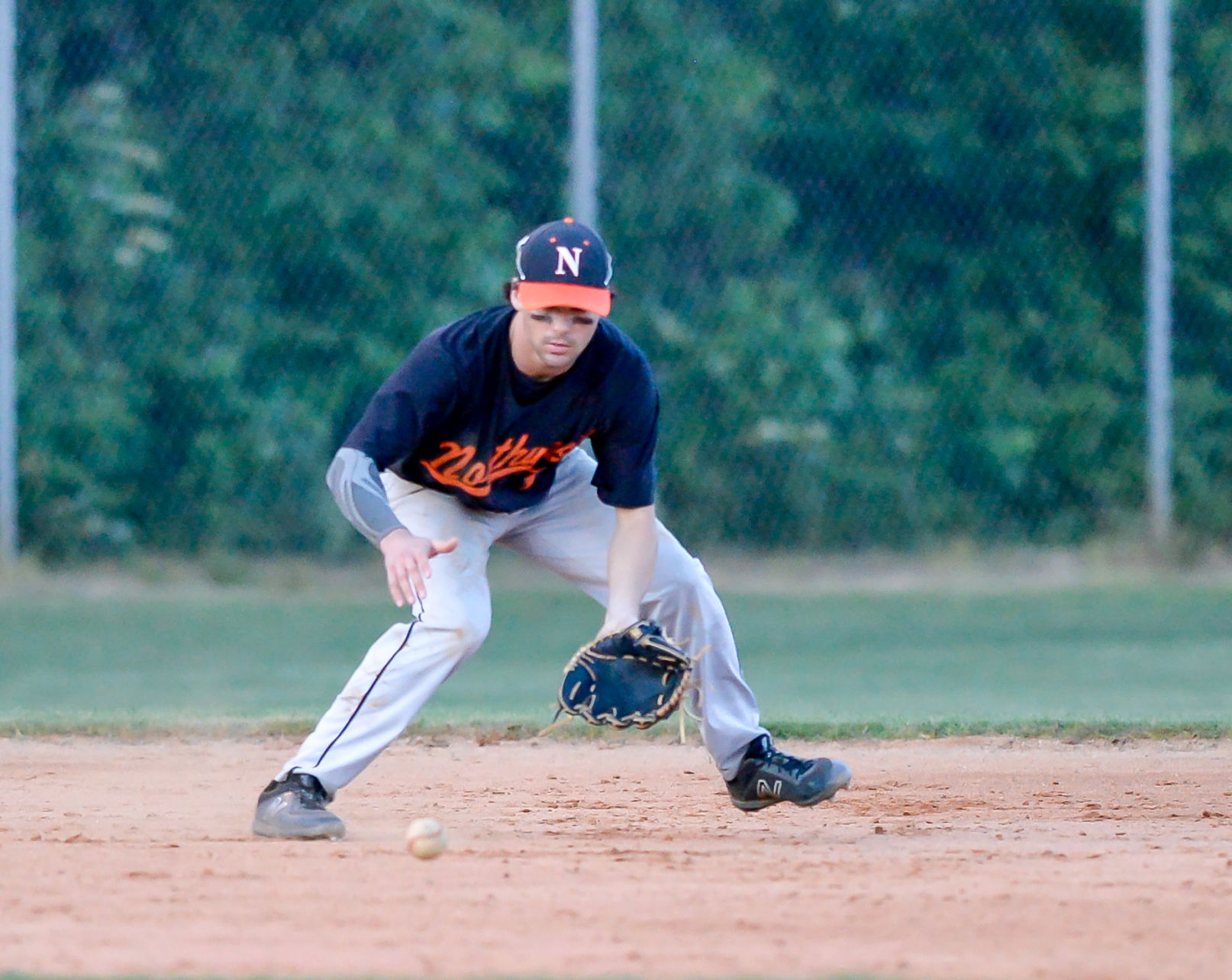 Friday night baseball action